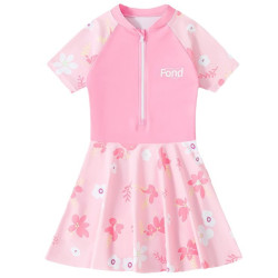 Đồ bơi váy hoa liền thân bé...