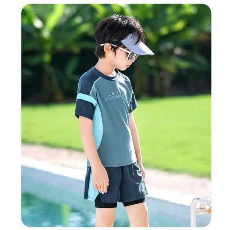 Đồ bơi bé trai quần rời hai lớp thời trang cá tính Tiny Kids