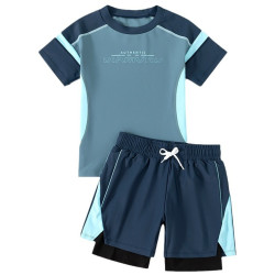 Đồ bơi bé trai quần rời hai lớp thời trang cá tính Tiny Kids