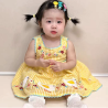 Váy Sát Nách Vịt Vàng Cho Bé Gái 1-5 tuổi Tiny Kids