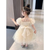 Đầm Công Chúa Đính Kim Sa Lấp Lánh Phiên Bản Hàn Quốc