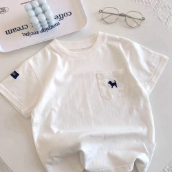 Áo thun ngắn tay bé trai Little Bear mùa hè Tinykids