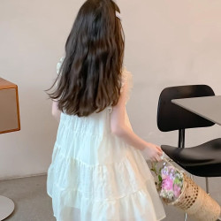 Váy bé gái Tinykids Phong cách mới Váy công chúa ngọt ngào