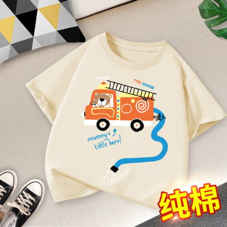 Áo Thun cho bé trai chất cotton mềm mịn thoáng mát Tinykids