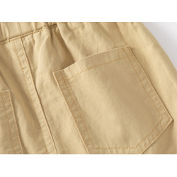 Quần short kaki bé trai Wapypy quần đùi cho bé họa tiết cá sấu đáng yêu