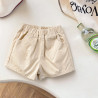 Quần short bé trai, bé gái kiểu Hàn quốc - quần đùi kaki bé trai, bé gái dáng Lửng Có 4 túi Size 10 - 25Kg