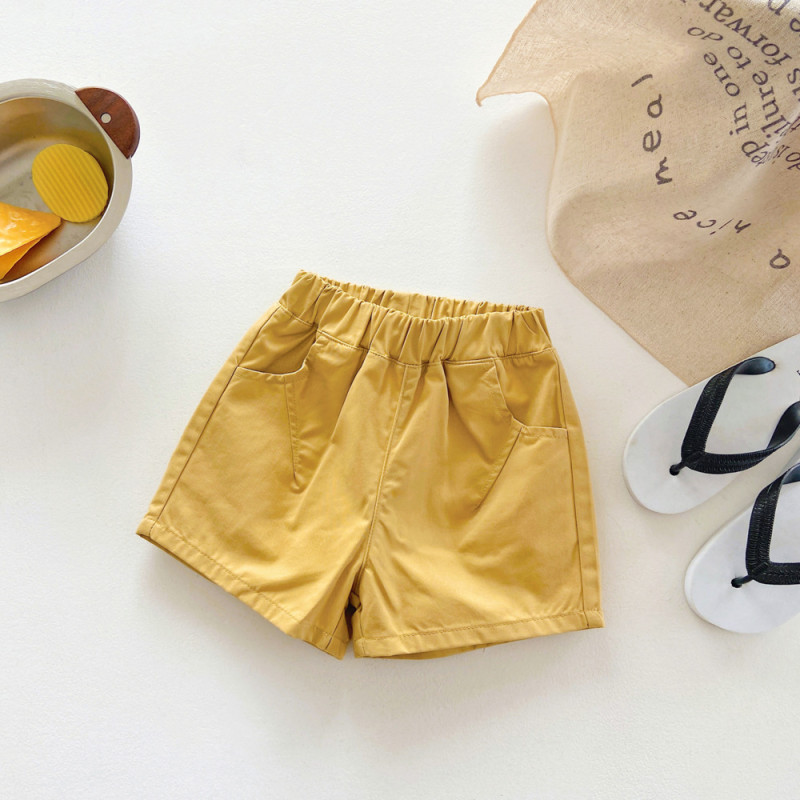 Quần short bé trai, bé gái kiểu Hàn quốc - quần đùi kaki bé trai, bé gái dáng Lửng Có 4 túi Size 10 - 25Kg