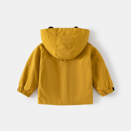 Áo khoác gió cho bé WAPYPY áo khoác gió kaki 2 lớp lót nỉ mẫu mới