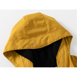 Áo khoác gió cho bé WAPYPY áo khoác gió kaki 2 lớp lót nỉ mẫu mới