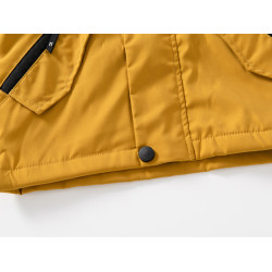 Áo khoác gió cho bé WAPYPY áo khoác gió kaki 2 lớp lót nỉ mẫu mới