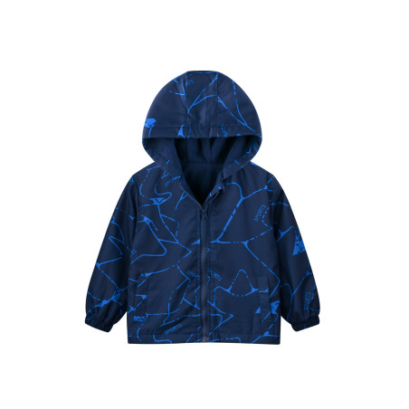 Áo khoác gió lót nỉ cho bé trai, áo ấm mùa đông có mũ cho trẻ 2-10 tuổi